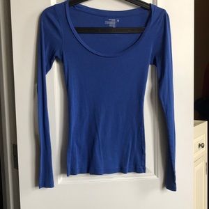Long Sleeve Blue Xs Shirt
